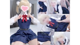 ❤️ 【aliceholic13】Mesugaki vtuber cosplay hookup in un vestito da uniforme scolastica. Riempiendo il suo ultra-stretto
