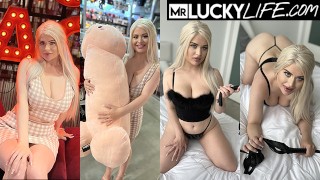 ローランLondon彼女がテストできるいくつかのKinkyのおもちゃを見せて