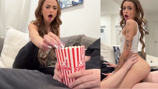Petite nadržený krok sis Nikki Nicole podvedený Into Creampie kurva