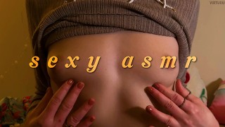 asmr haul with small tits and triggers (sexy and relaxing)
