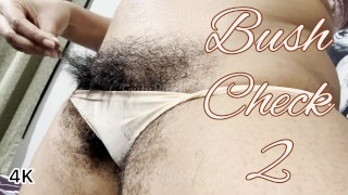 Goddess Feistys Bush Check 2 : Poilue Ebony Chatte Mise à jour 4K. Clip complet sur MV, C4S, LF, IWC, Fansly