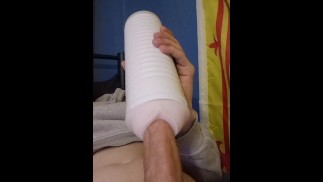 Max 2 manicotto vaginale, cum sulle mutandine