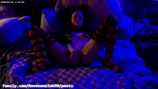 Raven treina seus buracos