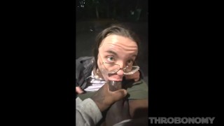 Double Public Cumshot and Fucking