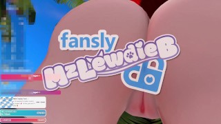MzLewdieB Bends Over For You | Full Stream on Fansly
