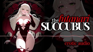 F4A | Erotische audio | De Futanari Succubus [Futadom / ruw / pegging]
